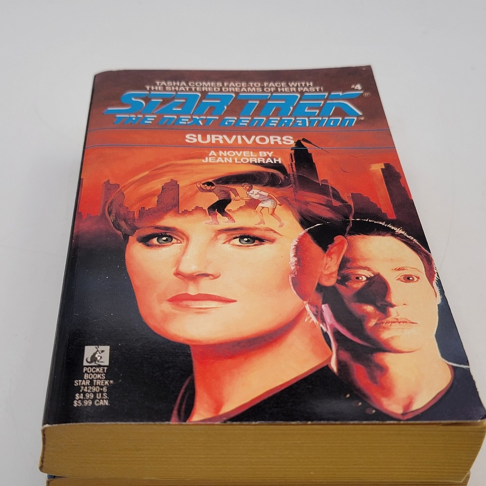 Lorrah & Sharee Star Trek The Next Generation Paperback‎ Set #4 #11 Good - Picture 2 of 10